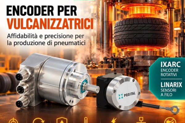 Encoder per Vulcanizzatrici